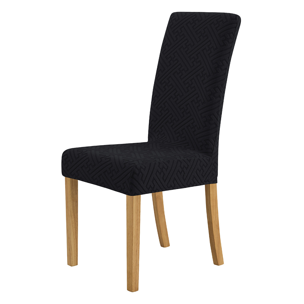 Silla de comedor de hotel para el hogar con tela jacquard elástica transfronteriza Parsons Chair