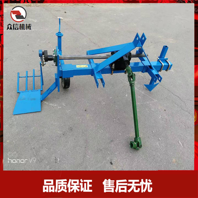 大葱收获机刨葱机 入土深 四轮拖拉机带大葱香菜收获机三包