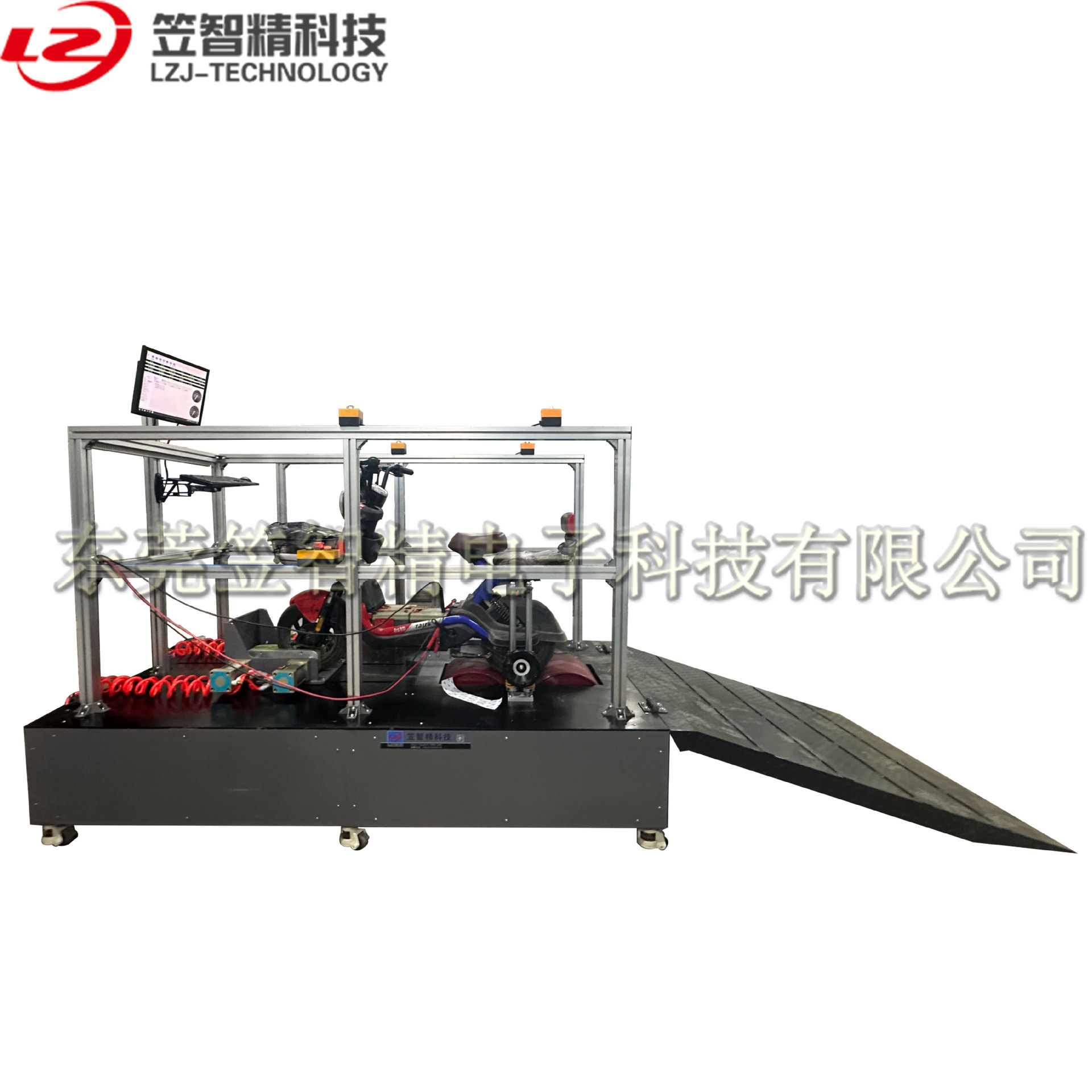 东莞 电动摩托车测试设备 摩托车安检线 电动摩托车底盘测功机