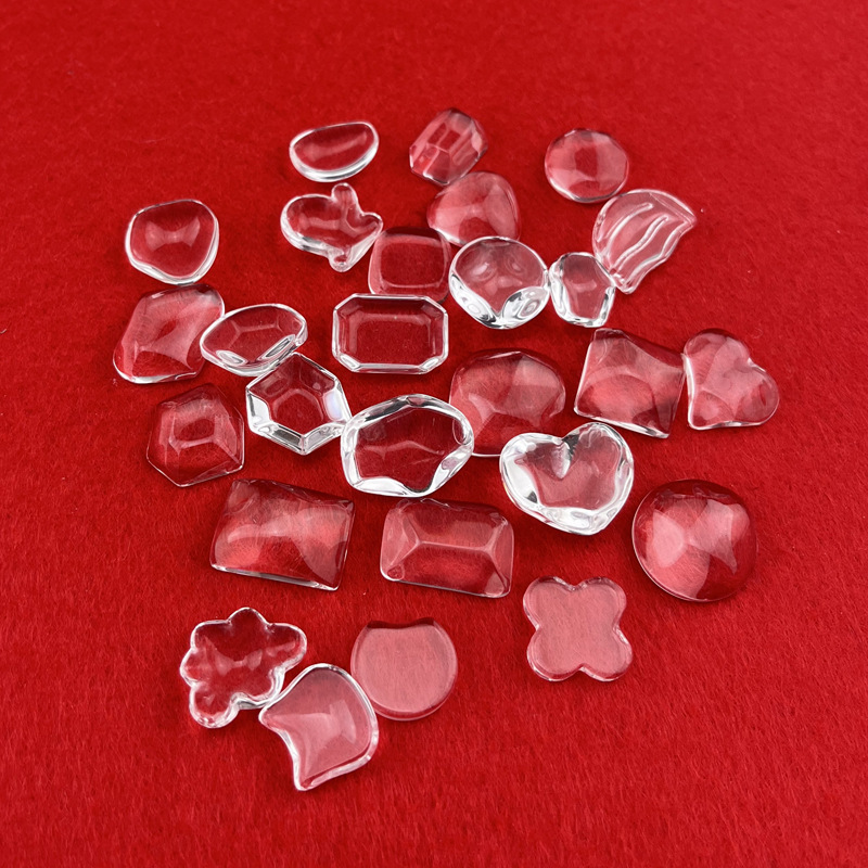 Glass Color Card Bean Nail Polish Effect Display Mold High Transparent Three-dimensional Creative Nail Art Crystal Japanese Style Nail Polish