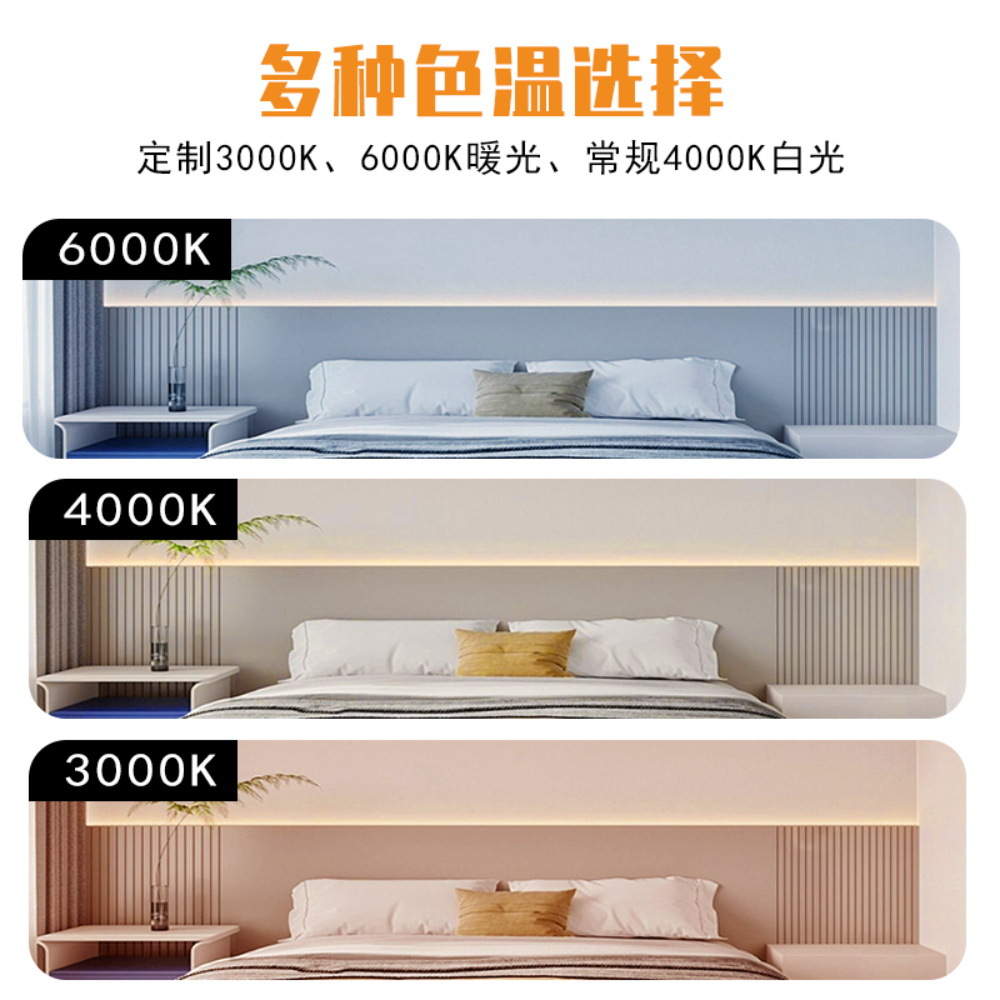 LED 눈 보호 마그네틱 그리드 램프 키트 표면 내장 천장 램프 거실 통로 쇼핑몰 호텔 스포트라이트