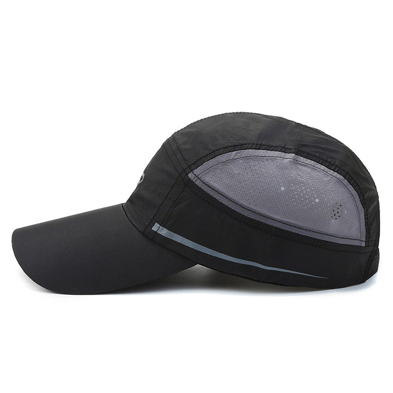 Summer Men's Baseball Light and Thin Mesh Sunshade Running Quick Drying Outdoor Duck Tongue Hat_voghion.com