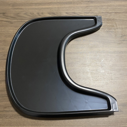 Children's growth chair glossy plate baby chair tray plate mirror glossy non-slip bowl high stool plate
