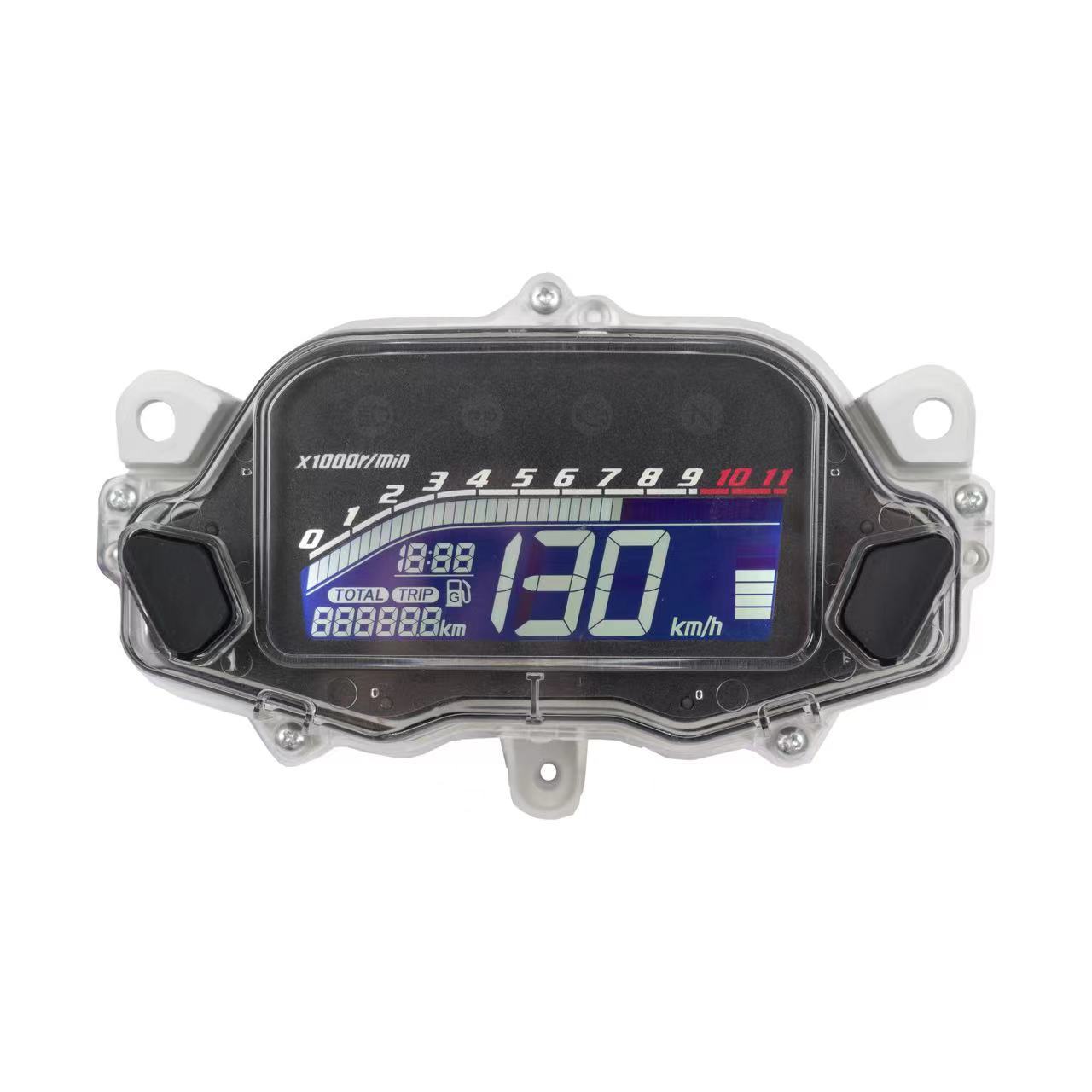 South American Brazil Motorcycle Lcd Instrument Cg160 Titan160 Digital Display Multi-Function Instrument Panel Assembly