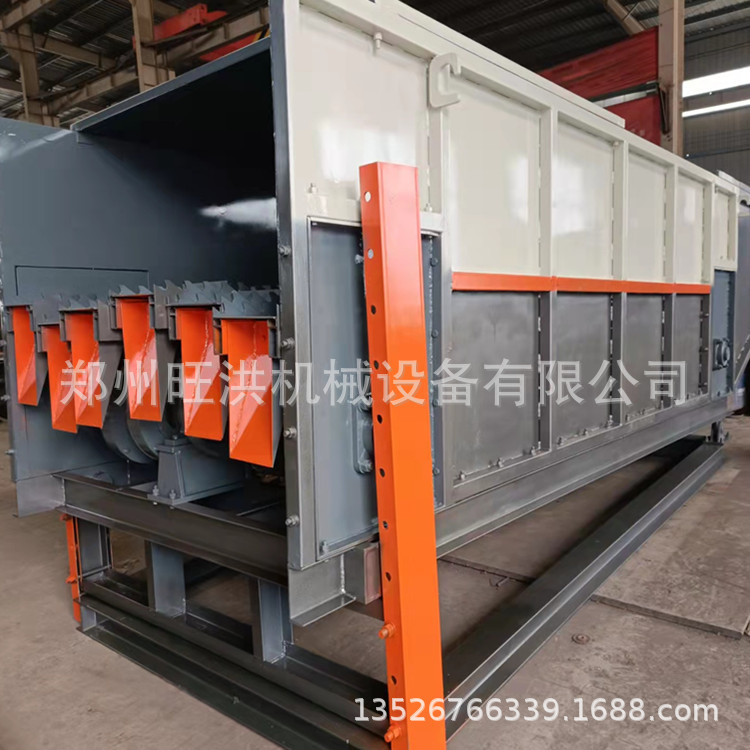 建筑混合装修装潢垃圾分选设备生活垃圾弹跳筛人工分拣平台风选机