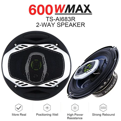 Avtomobil Audio Dinamikləri, 6 düym Dinamik Blokları, Sabvuferlər, Koaksial Tviterlər, Gücləndirici Dinamiklər