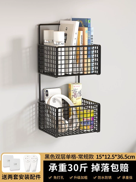 Black single grid-double layer