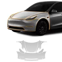 Прозрачная защитная пленка для Tesla 3/Y/X/S специальная пленка для автомобиля-невидимки TPU прозрачная лакированная защитная пленка
