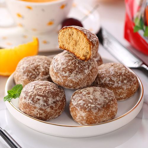 Wholesale Russian imported bald biscuits casual snacks office fiber dry coarse grains internet celebrity meal replacement crackers