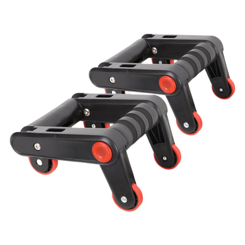 Ventas directas de fábrica de tres en una rueda abdominal push-up soporte agarre multi-función entrenador de fitness al por mayor