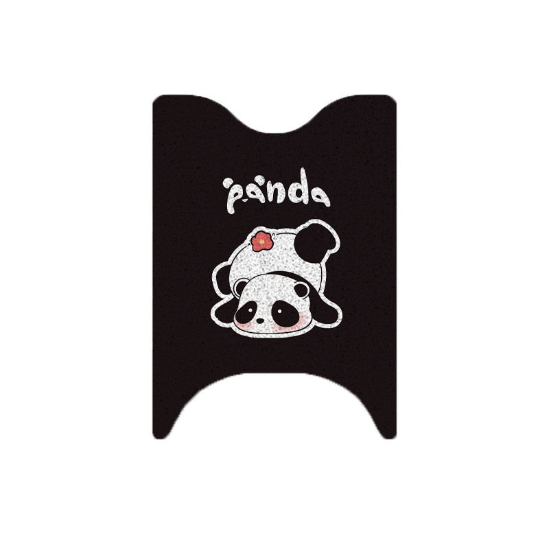 Electric vehicle foot mat – Yadi Waterproof Cartoon - wrestling-panda