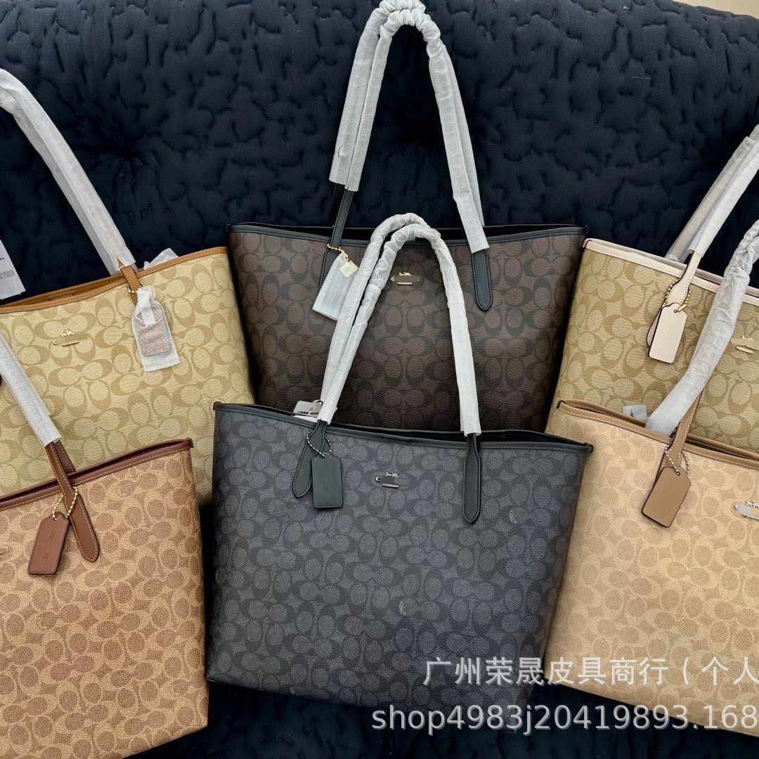 Koujia City33 Presbyopic Single-Shoulder Bag with Magnetic Clasp, Large Capacity Fashionable Tote Bag for Women