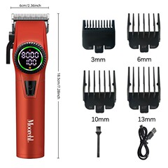 クロスボーダー新型オコD6電気バリカン理髪器専門ヘアーサロン専用電気バリカンデジタル表示電動USB充電