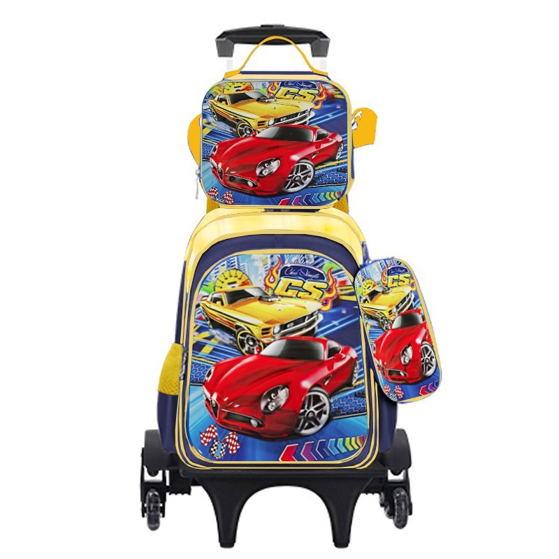 Fábrica directa transfronteriza nueva serie de montaña y mar de dibujos animados de tres piezas paquete de bolsas de 2 / 6 rodadas