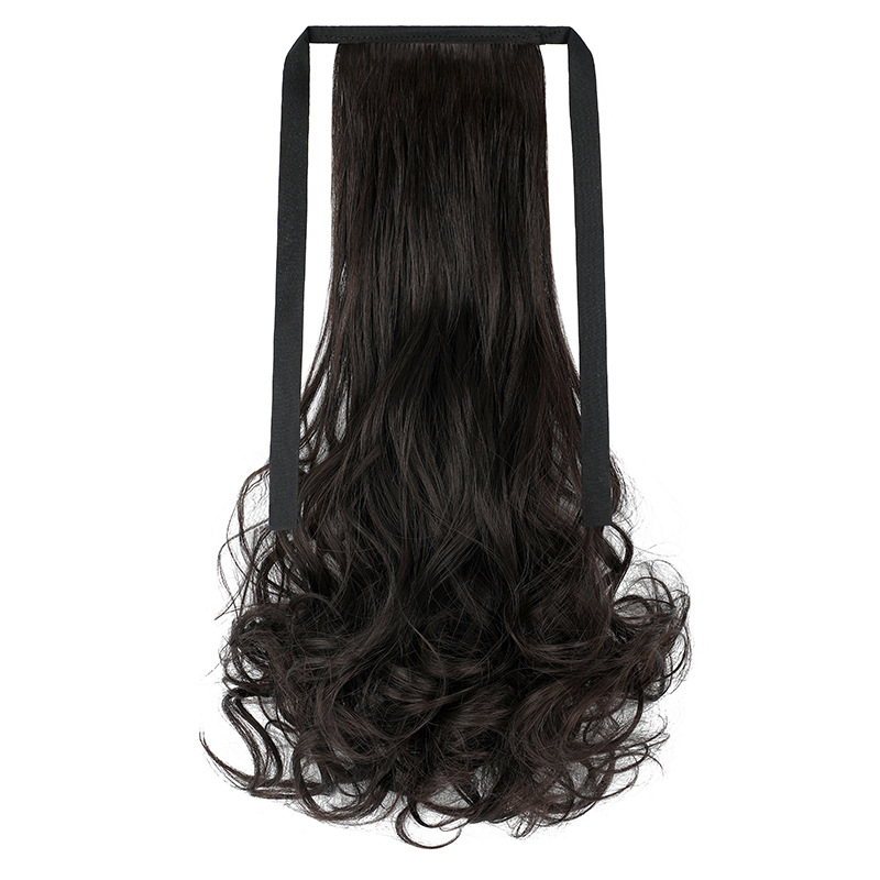 2024 Hot Selling New Wig Women's Tie Style Pear Blossom Ponytail Curly Hair with No Trace Extension Ponytail_voghion.com