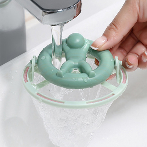 Creative swimming ring laundry ball wholesale household anti-tangle and knot cleaning filter lint hair washing machine floating ball