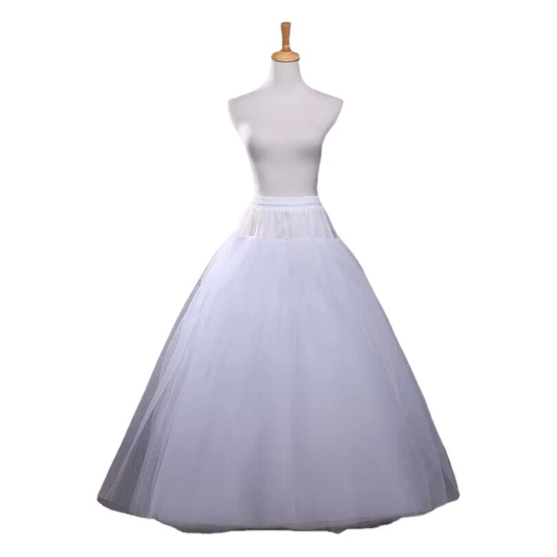 Свадебное платье Amazon A-line, пышная юбка-пеньюар в стиле лолитакос, без косточек, мягкая, большая, в пол