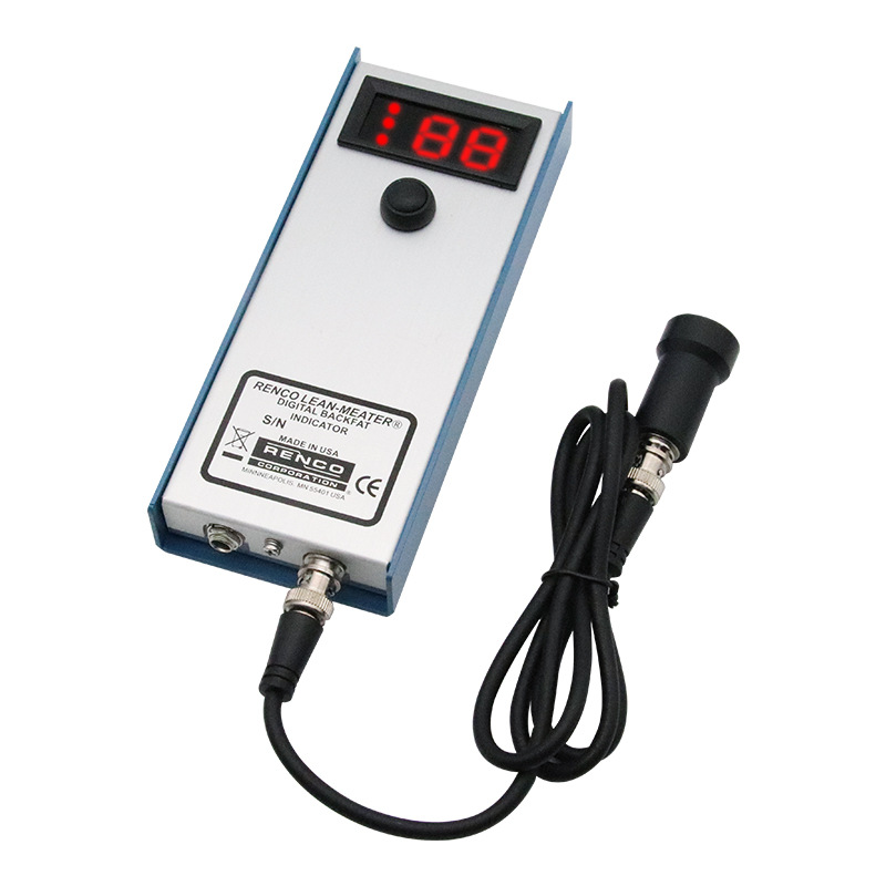 Portátil cerdo backfat tester Cerda backfat detector cerdo backfat probador veterinario backfat probador cerdo