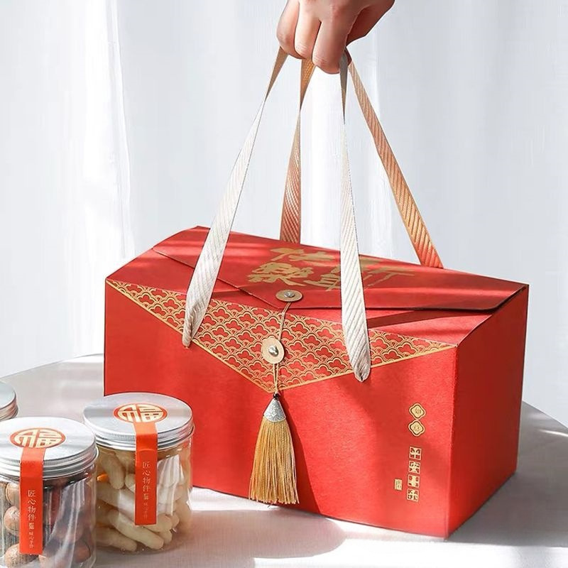 中秋礼盒通用礼品高档精美中式糕点熟食礼品盒水果零食月饼包装盒