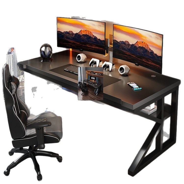 Mesa de computadora, mesa y silla de deportes electrónicos, mesa combinada para estudiantes, mesa de estudio doméstica, mesa de dormitorio, mesa de oficina, mesa simple