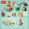 9101 cute pet 10 in 1 [1 set of 10 boxes, please place an order based on multiples of 10]