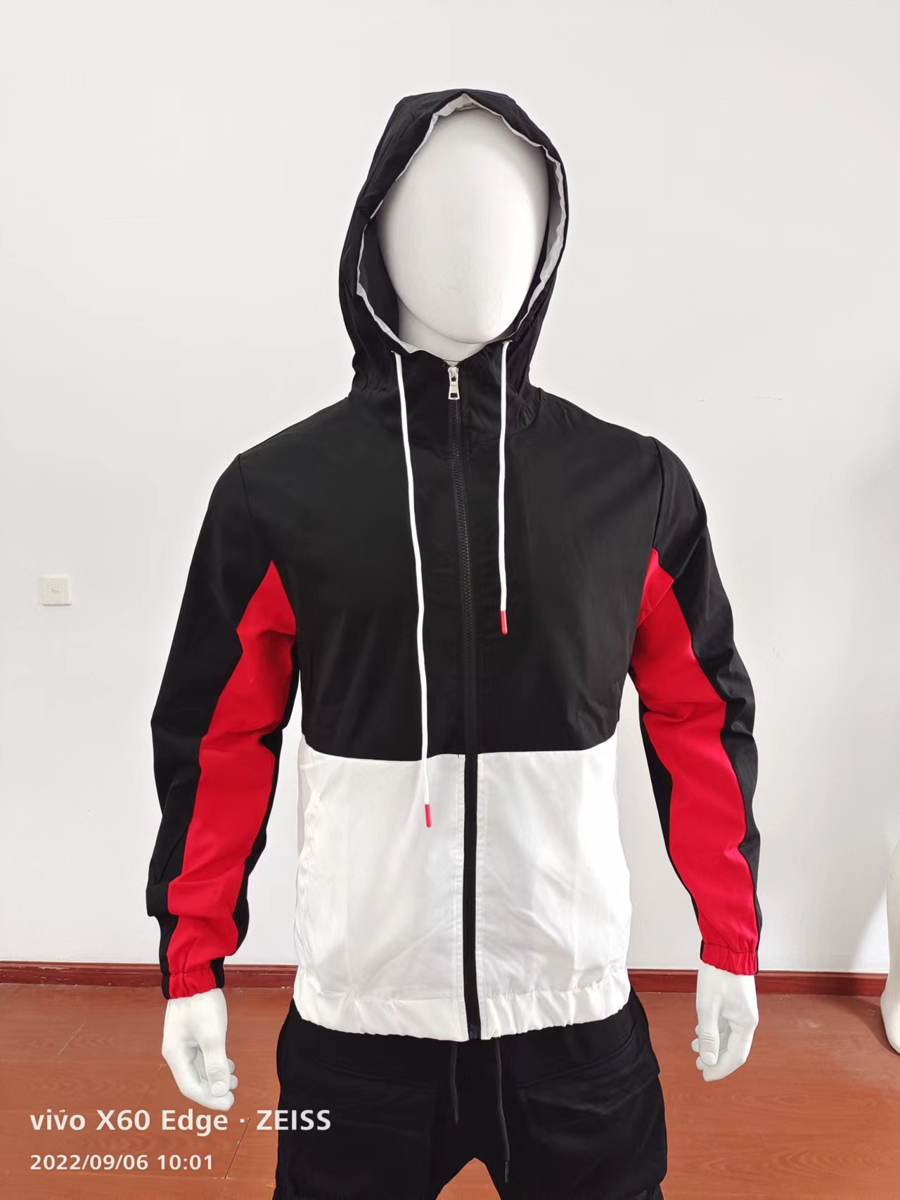 Men's loose hooded zippered shirt, double layered long sleeved autumn/winter casual jacket, men's jacket_voghion.com