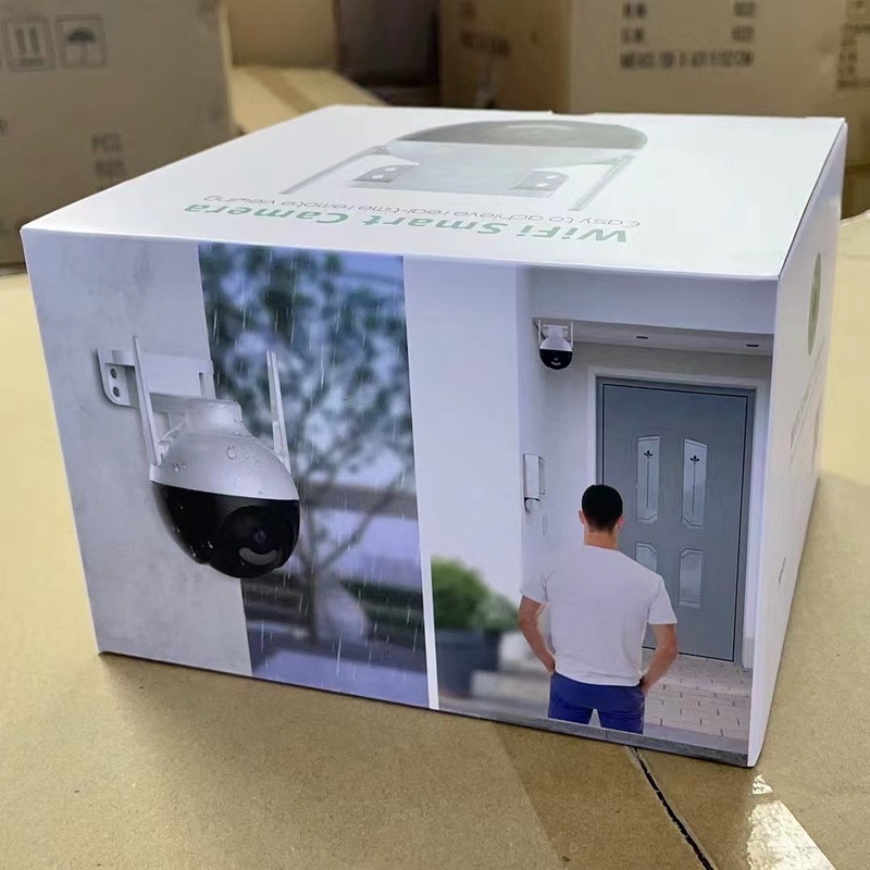 Icseeフルカラーhd 800万屋外雲台無線防水双光球機wifiカメラを見てみましょう|undefined