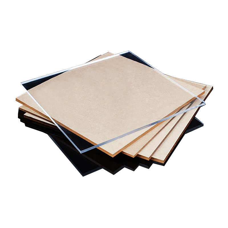 亚克力板供应高透明有机玻璃黑白塑料板任意切割雕刻组装厂家供应