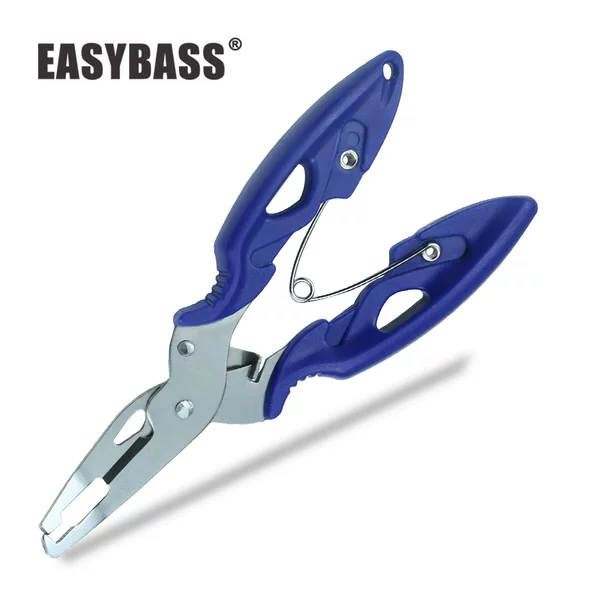Stainless steel multi-function path sub-pliers mini fishing line scissors bent mouth outdoor sea fishing accessories tools wholesale cross-border