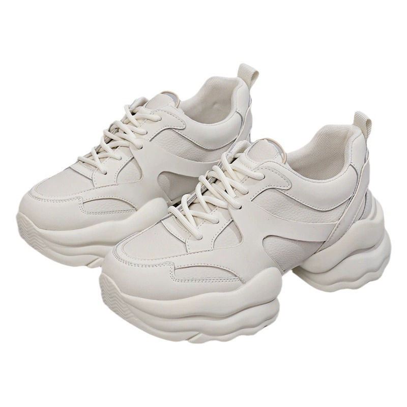 Zhao Ha Lu's в одном стиле, женская обувь для папы знаменитостей в Интернете, 2024, новая универсальная повседневная обувь для женщин, дышащая повседневная спортивная обувь на толстой подошве