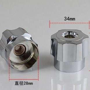 Faucet Valve Core All-Copper Single Hot and Cold Faucet Quick-Open Ceramic Valve Core Handle Handle Handwheel Switch Repair Accessories