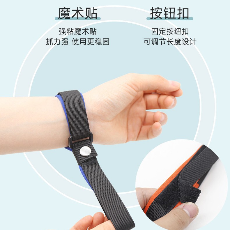 공장 도매 애완 동물 산책 유물 견인기 손목 스트랩 자동 개폐식 견인기 액세서리 미끄럼 방지 손목 스트랩