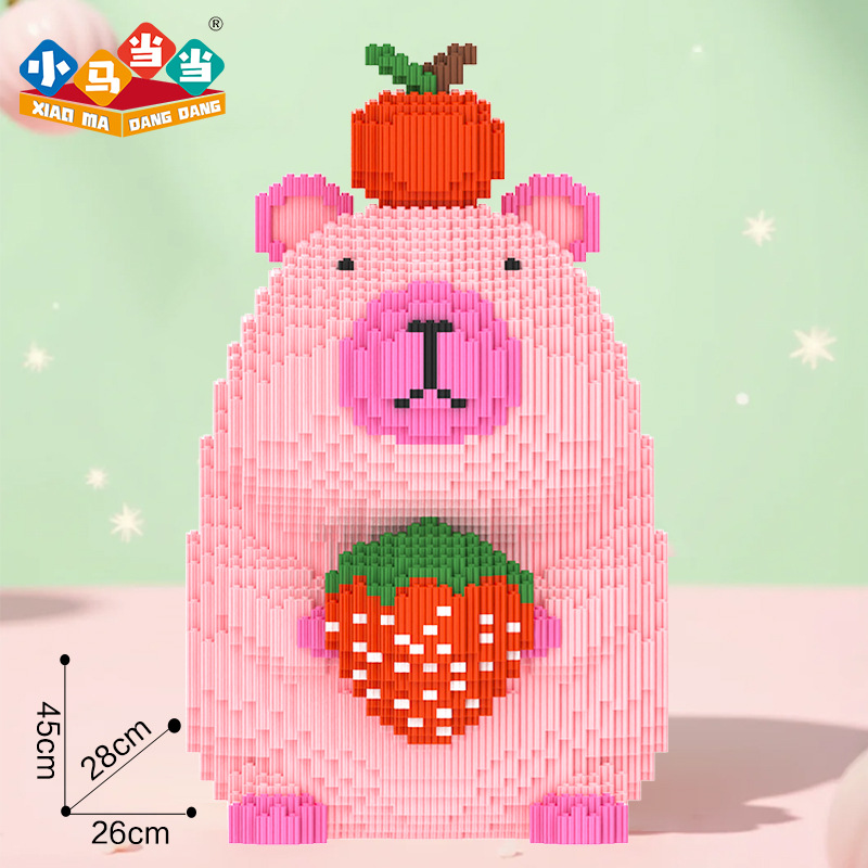 Kulomi Meletti Series Bloques de construcción Bear Bloques de construcción al por mayor Juguetes al por mayor Regalos para niños y niñas Muñecas hechas a mano