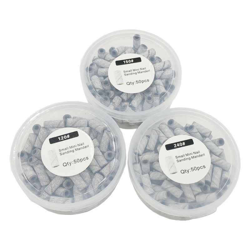 50-grain high-quality special small nail polish sand ring 3.1mm Mini sand ring shaft accessories nail remover exfoliating tool