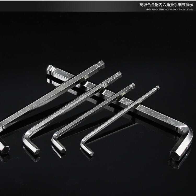 Coche eléctrico motocicleta llave hexagonal traje herramienta de reparación cabeza de la bola 1,5-10MM accesorios de herramientas de hardware