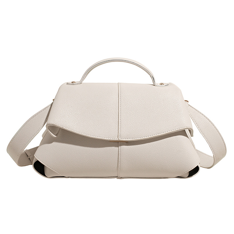 Bolso de moda europeo y americano 2025 verano nuevo bolso femenino textura transfronteriza bolso bandolera retro de gran capacidad