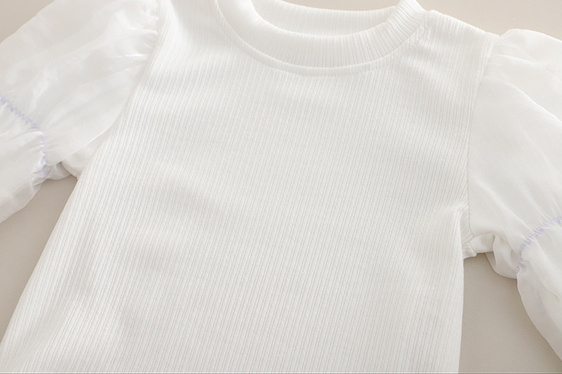 Set di tre pezzi con gilet e maglione per bambine 2025, nuovo abbigliamento per bambini alla moda per la primavera e l'autunno._voghion.com