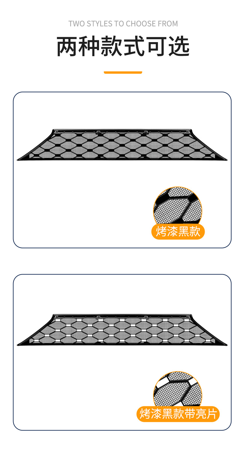 Suitable for Aito M6 Extended-Range Version/Pure Electric Version, Star-Pattern Integrated Welded Car Insect-Proof Net, Dedicated for the Front Grille