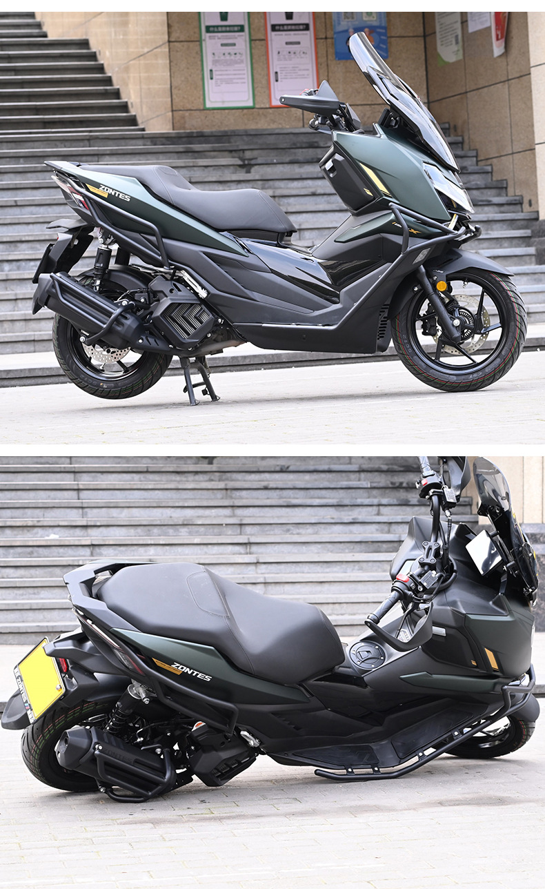 Suitable for Shengshi 150X Bumper Anti-Collision and Anti-Fall Protection Bars, Scooter Front and Rear Protection Bars, Exhaust Bar Modification Accessories