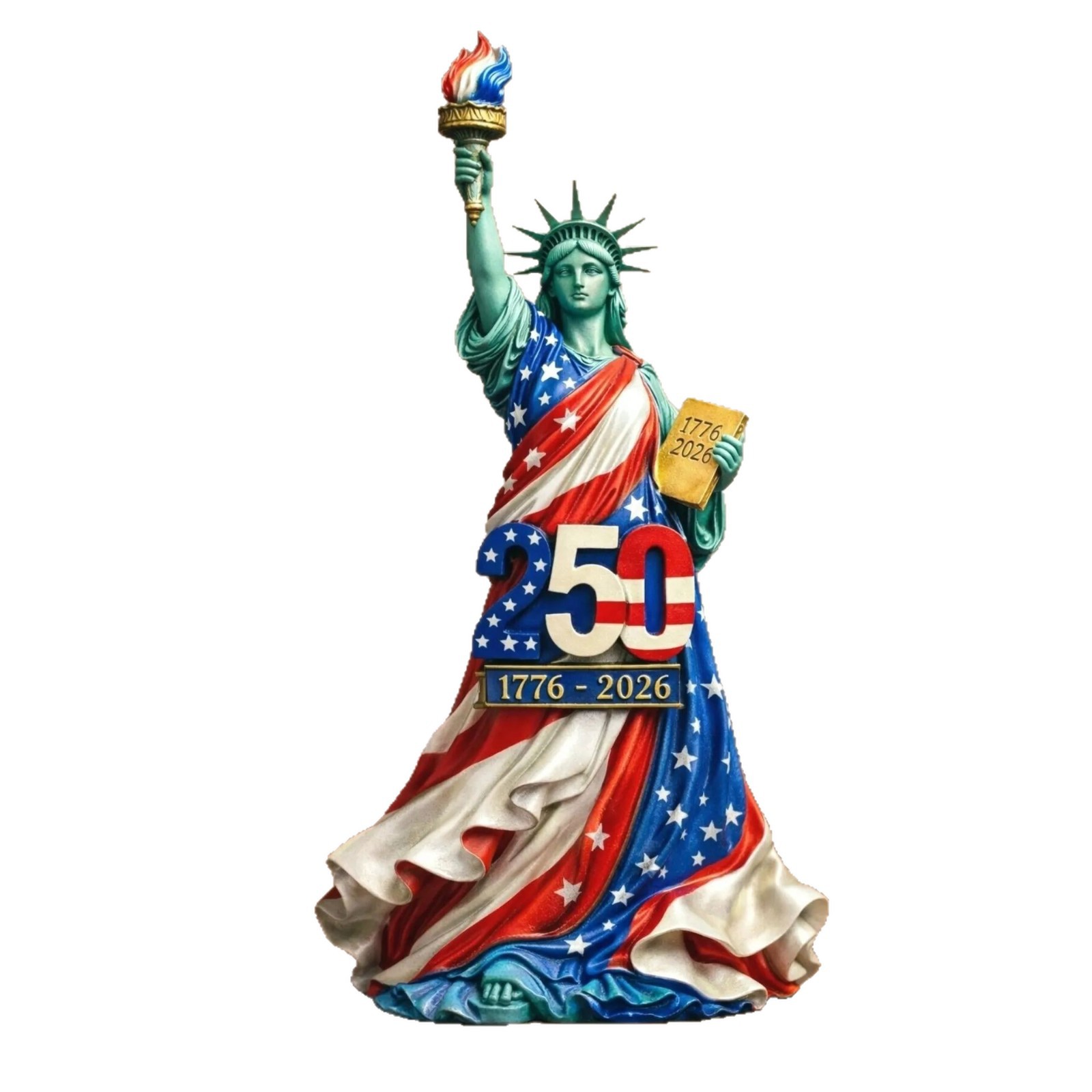 Día de la Independencia de Amazon nuevo ángel acrílico decoración artesanal ángel patriótico jardín