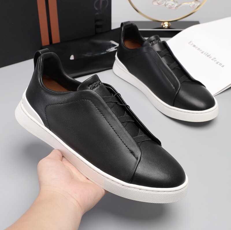 Jenny's New Outer Single Men's Shoes, Cowhide Sneakers, Lightweight Low-Cut Breathable Versatile Casual Shoes, Sports Slip-On White Shoes Jenny's New Outer Single Men's Shoes, Cowhide Sneakers, Lightweight Low-Cut Breathable Versatile Casual Shoes, Sports Slip-On White Shoes