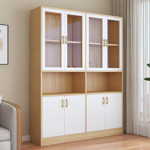 Bookshelf simple bookcase floor-standing storage cabinet living room storage cabinet bedroom layered grid cabinet home simple storage rack