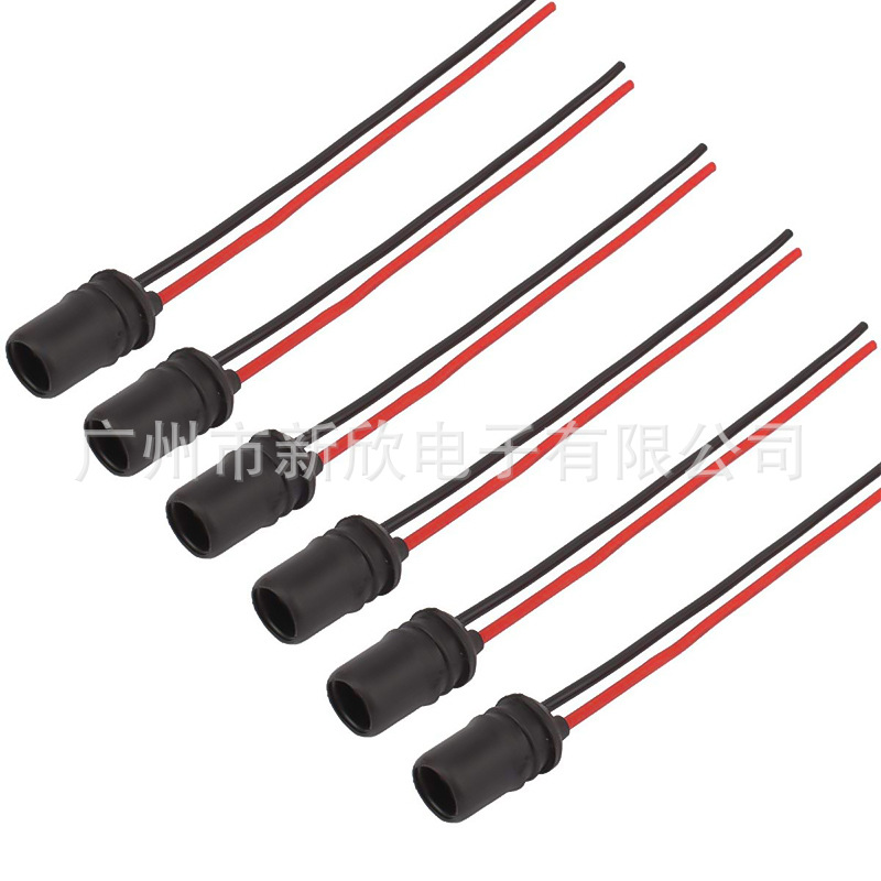 Interfaz T10 para automóviles con cable T15 con cable T10 para LED con cable T15 con cable T10 interfaz de plástico
