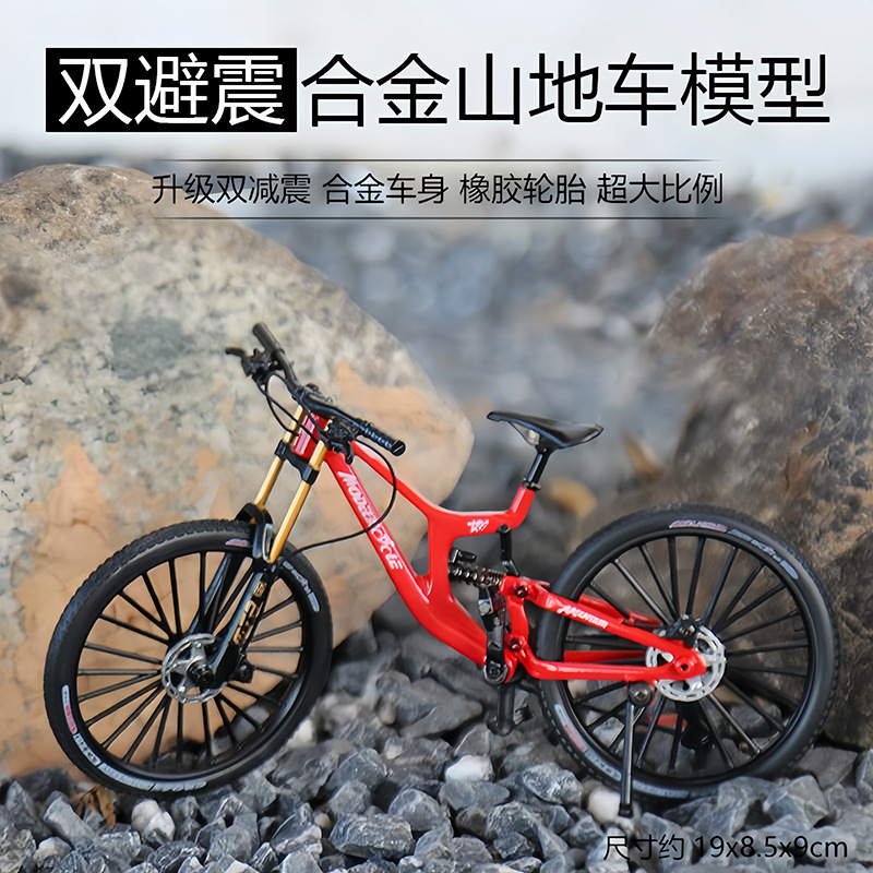 Aleación 1:10 modelo de bicicleta niño juguete carreras simulación bicicleta de carretera hombre colección decoración de metal nuevo