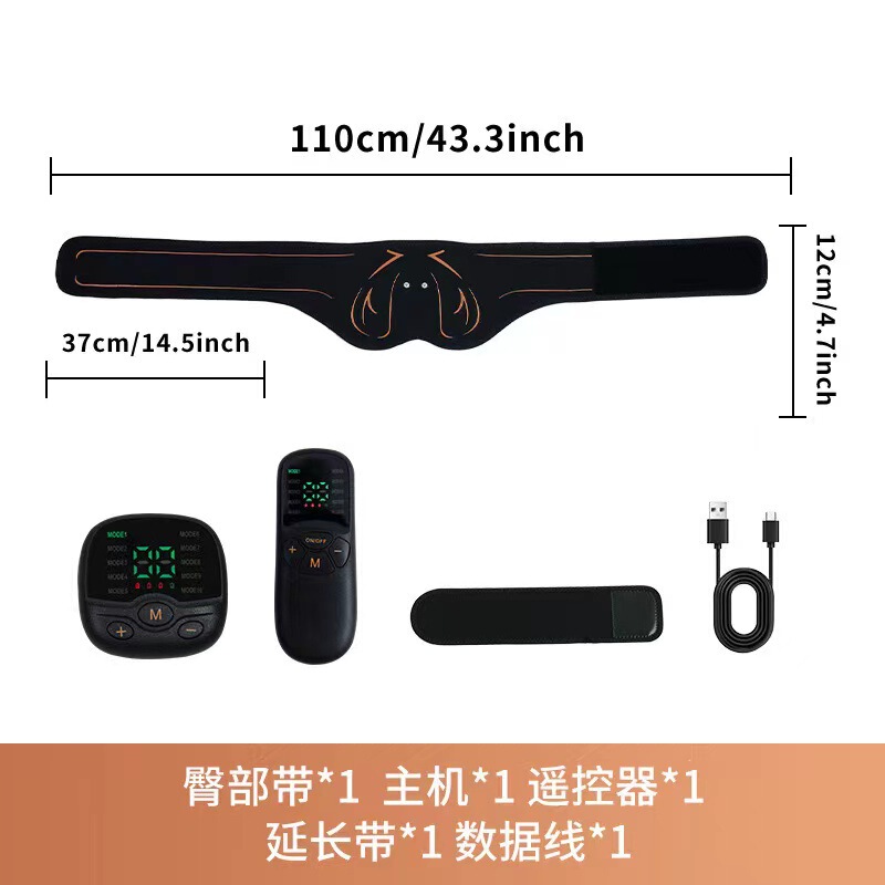 クロスボーダー輸出産後修復マッサージベルト室内健腹器材家庭用携帯型減脂電動リモコン知能|undefined