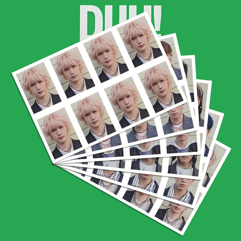 P1Harmony New Album Duh Peripheral Id Photo 1.0inch Photos P1H Passport Photo