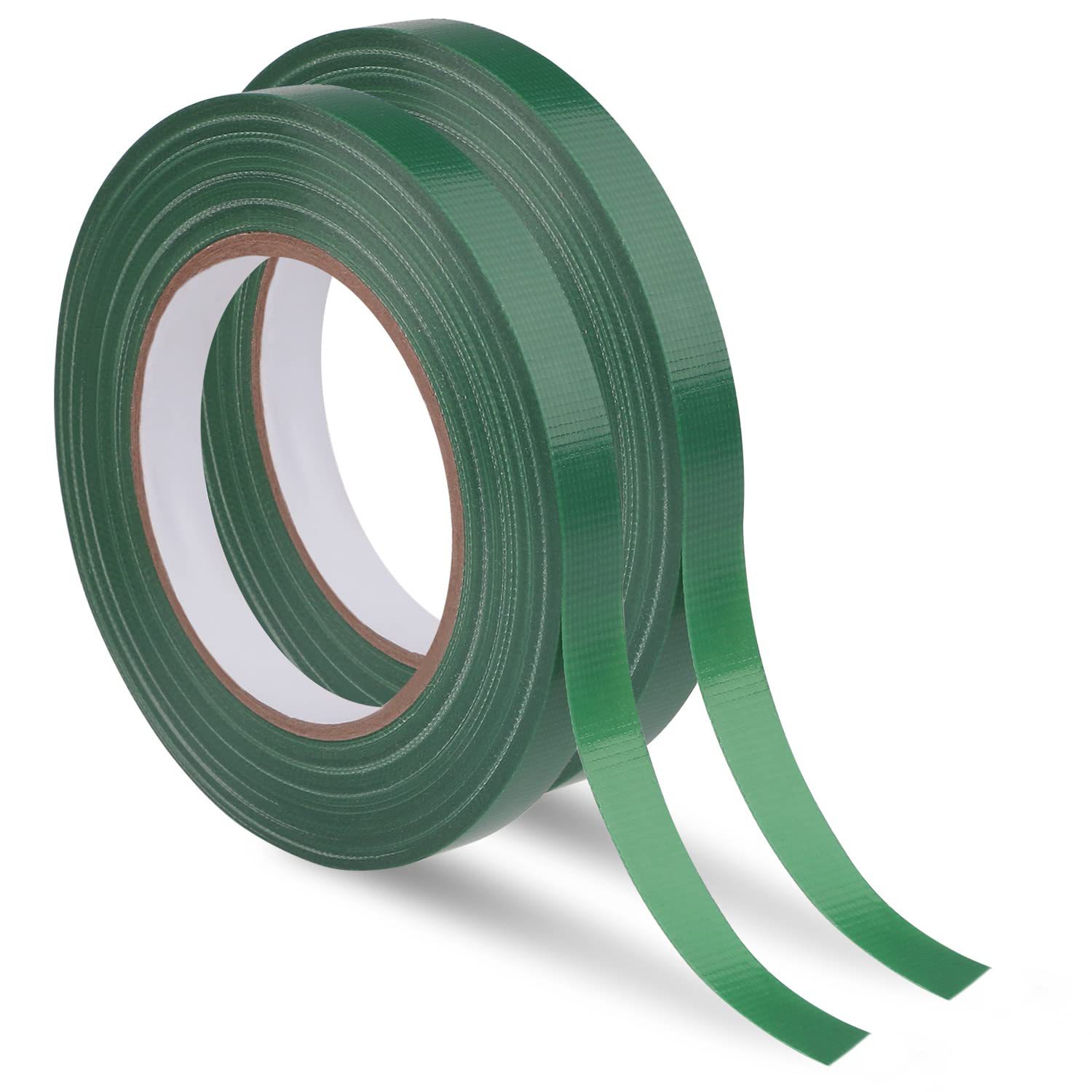 Cross-Border Hot-Selling Easy-Tear, Traceless Green Floral Fabric Tape DIY Crafting Material Waterproof Adhesive Tape for Packing with Strong Adhesion