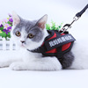 Factory spot cat traction chest strap small cat dog pet traction vest dog cat cat chest strap