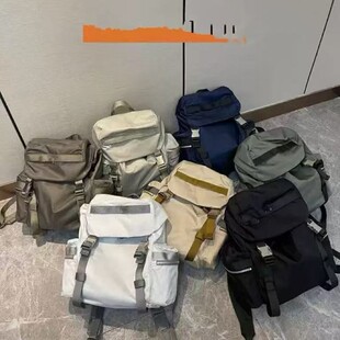 25Lu's New Men's and Women's Backpacks, Outdoor Shoulder Bags, Mountaineering Bags, Travel Backpacks, Large-Capacity Computer Bags
