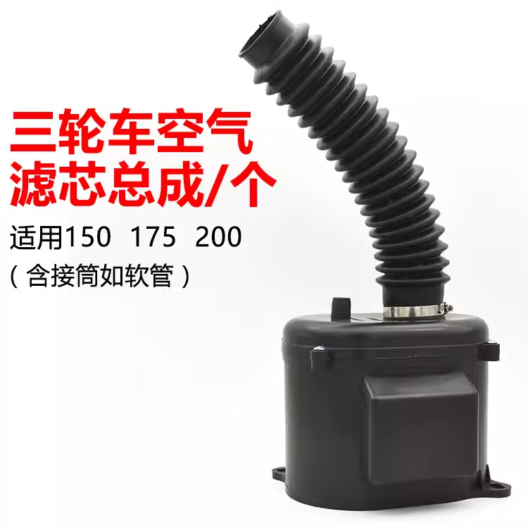 Piezas de motocicleta de tres ruedas Foton 125 Loncin 150 200 filtro de papel conjunto de filtro de filtro de aire